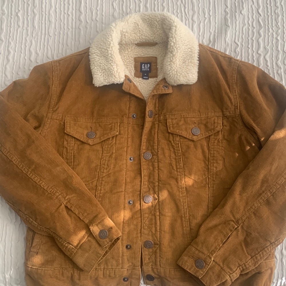 Boys Sherpa corduroy jacket